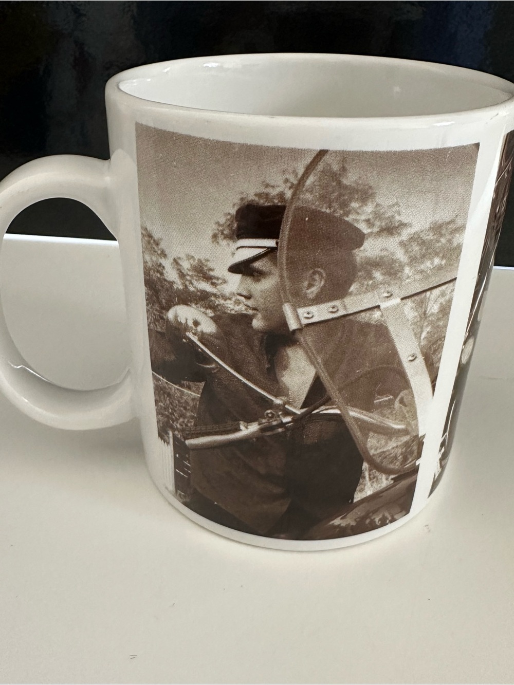 Vintage 2000 Elvis Presley Photo Ceramic Coffee Mug Wertheimer Collection